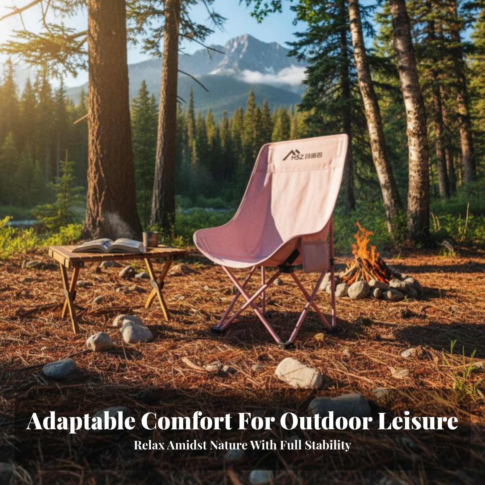 Foldable Mesh High Back Chair  - đánh giá và giá Outdoor Camping High Chair
