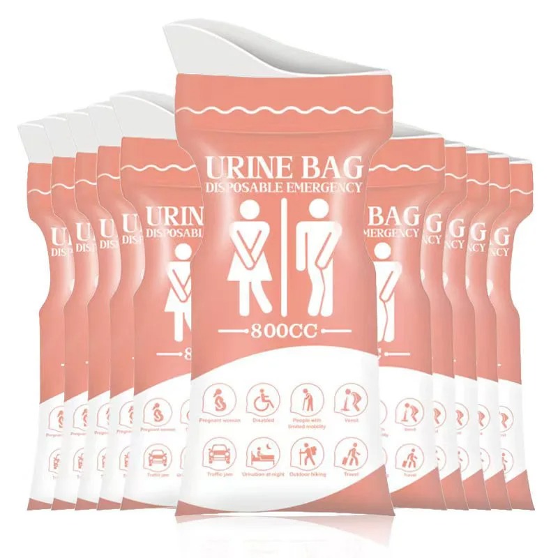 800ML Disposable Outdoor Emerg - đánh giá và giá Outdoor Camping Urinal