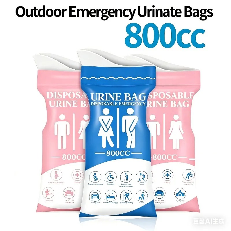 800ML Disposable Outdoor Emerg - đánh giá và giá Outdoor Camping Urinal