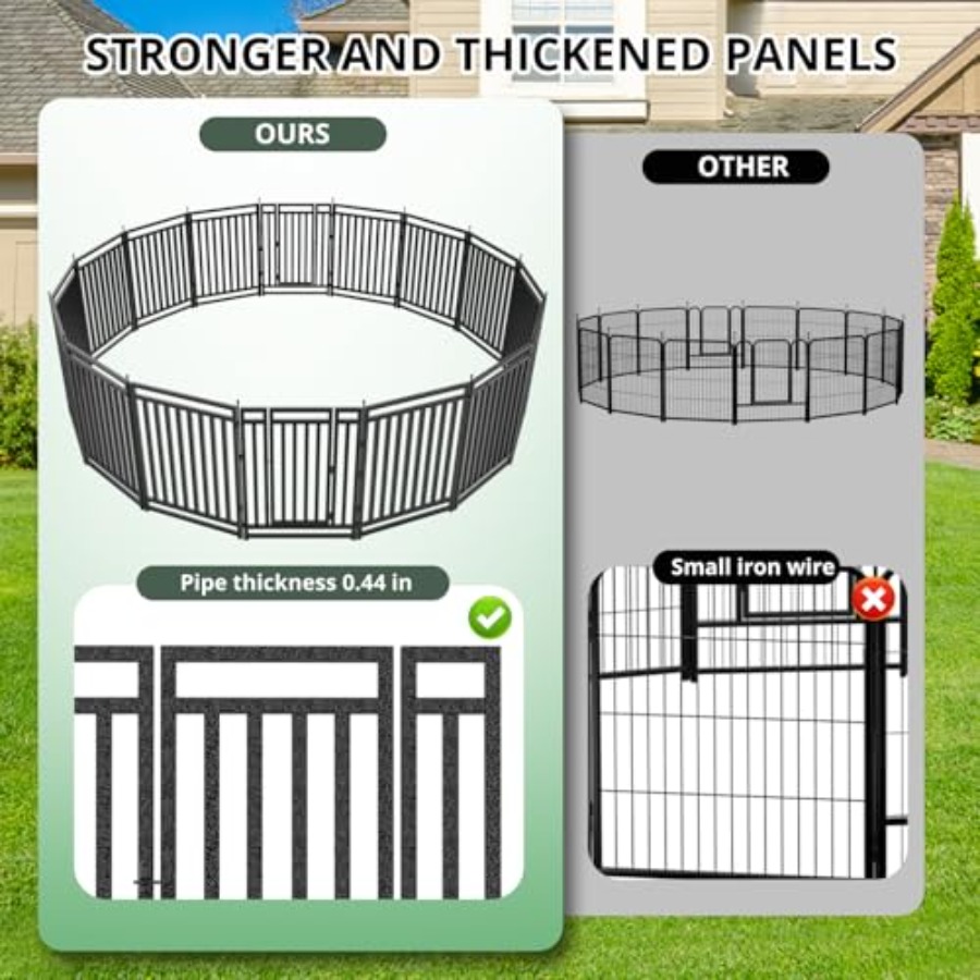 Dog Fence Outdoor for Yard Dog - đánh giá và giá Outdoor Camping Dog Fence