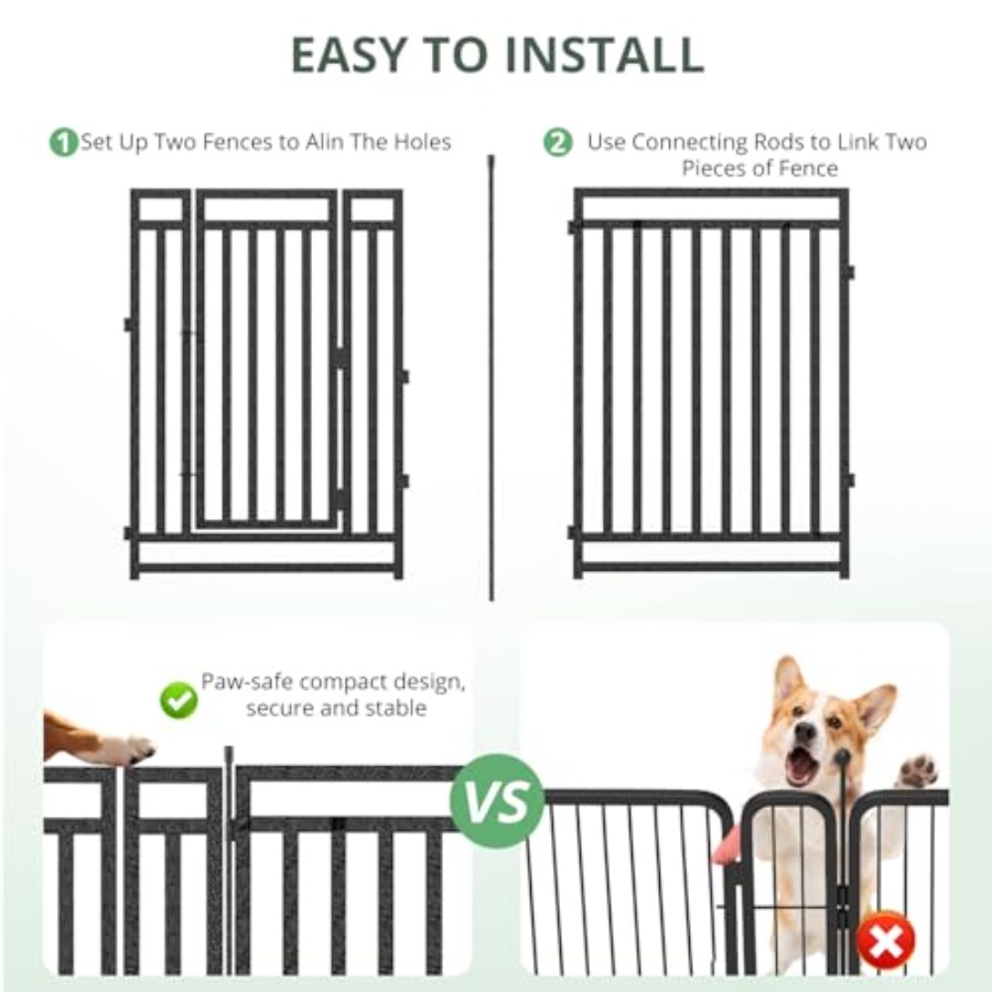 Dog Fence Outdoor for Yard Dog - đánh giá và giá Outdoor Camping Dog Fence
