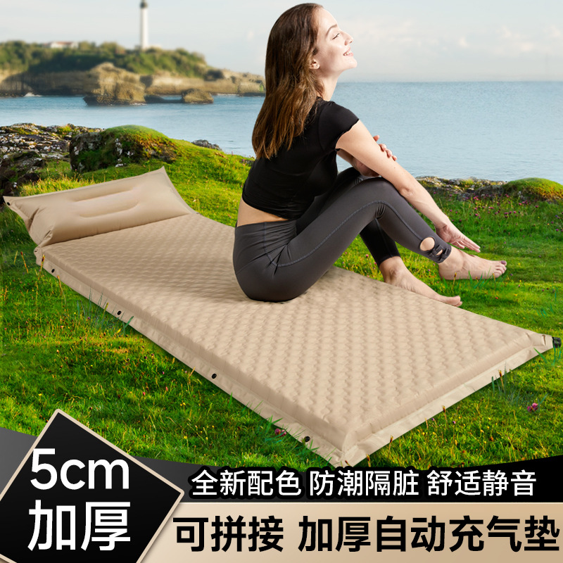 Portable Self Inflatable Tent  - đánh giá và giá Outdoor Camping Mattress