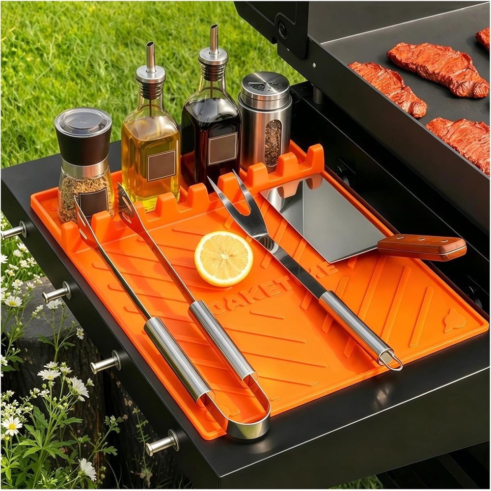 Silicone Grill Mats or Griddle - đánh giá và giá Outdoor Camping Kitchen