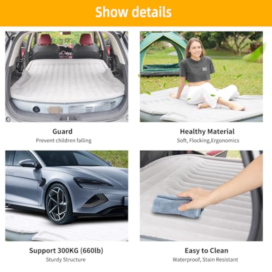 Portable SUV Air Mattress with - đánh giá và giá Outdoor Camping Mattress