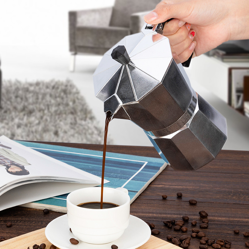 Aluminum Coffee Kettle Latte P - đánh giá và giá Camp Percolator Coffee
