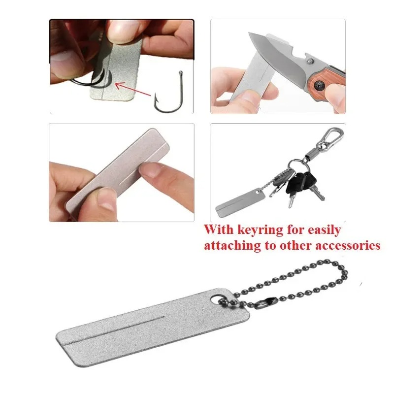 Pocket Diamond Sharpener High  - đánh giá và giá Outdoor Camping Tools