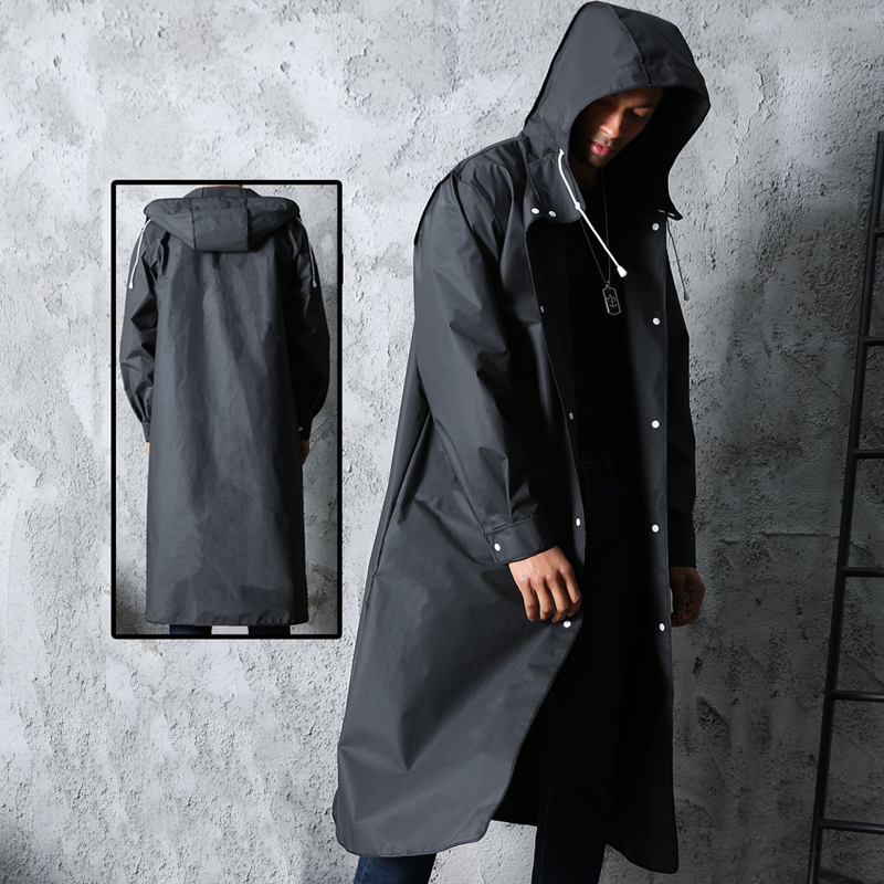 Black Fashion Adult Waterproof - đánh giá và giá Camping Rain Poncho