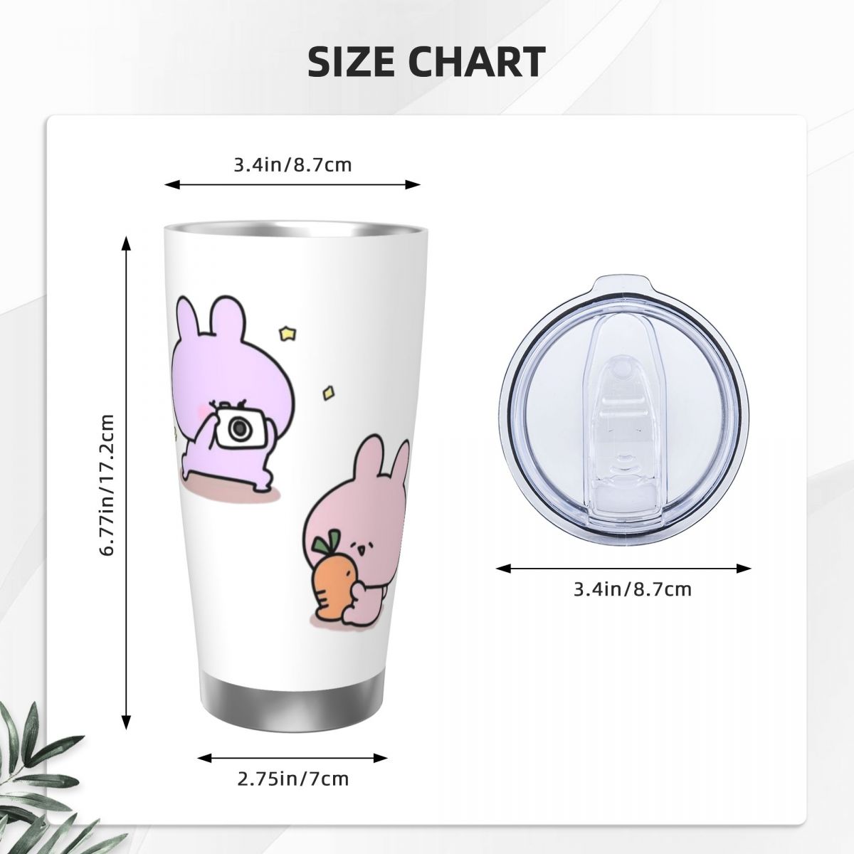 Asamimichaan Cute Asamimi 20oz - đánh giá và giá Vacuum Insulated Flask