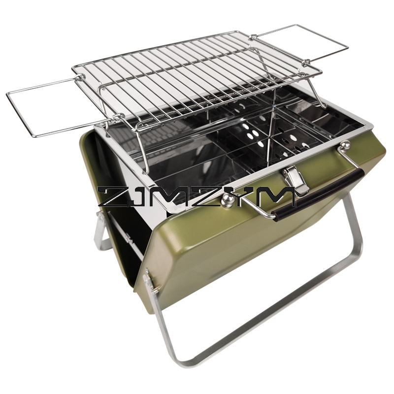 Foldable Barbecue Grill Adjust - đánh giá và giá Outdoor Camping Sink