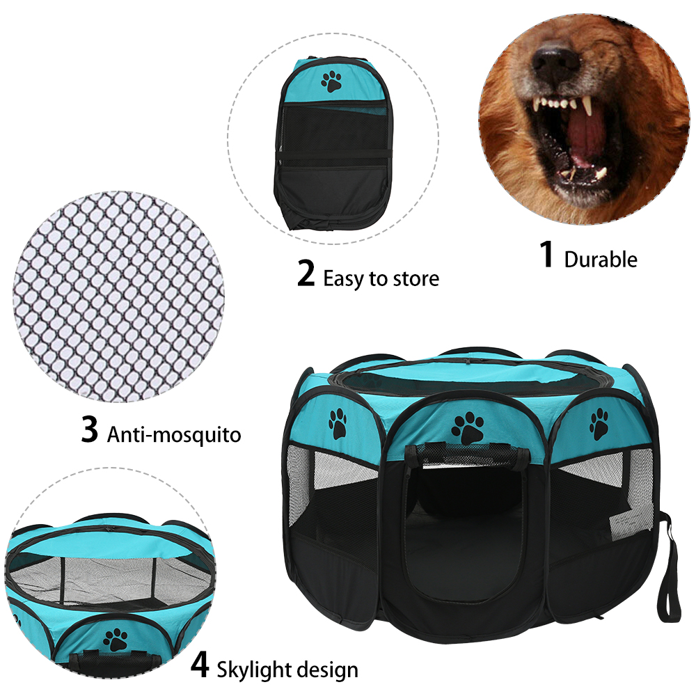 Folding Pet Tent Dog House Cam - đánh giá và giá Outdoor Camping Dog Fence