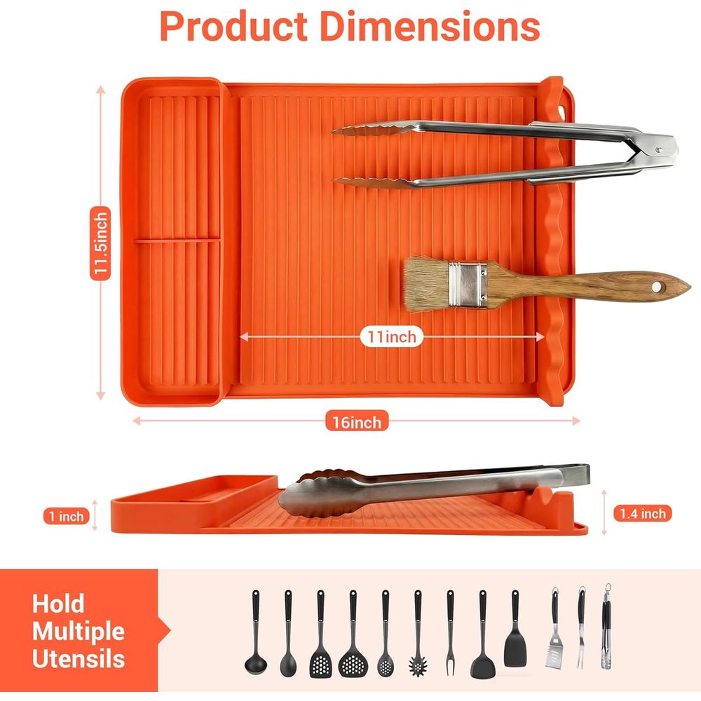 Heat Resistant Silicone Grill  - đánh giá và giá Outdoor Camping Tools