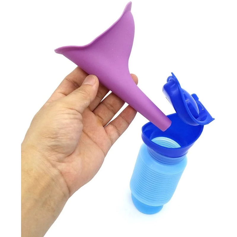 750ML Portable Standing Pee Bo - đánh giá và giá Outdoor Camping Urinal
