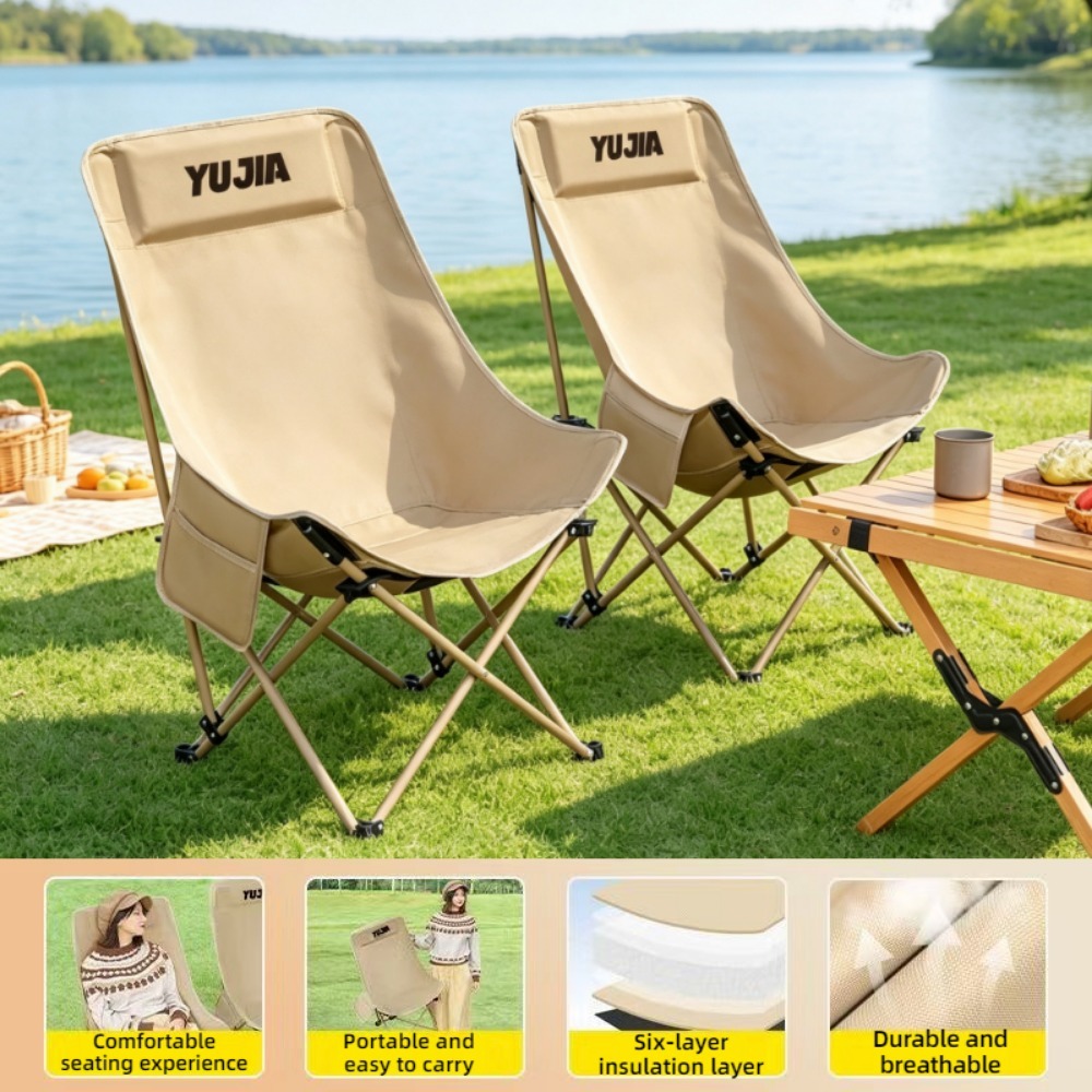 Outdoor Folding Chair, Portabl - đánh giá và giá Outdoor Camping High Chair