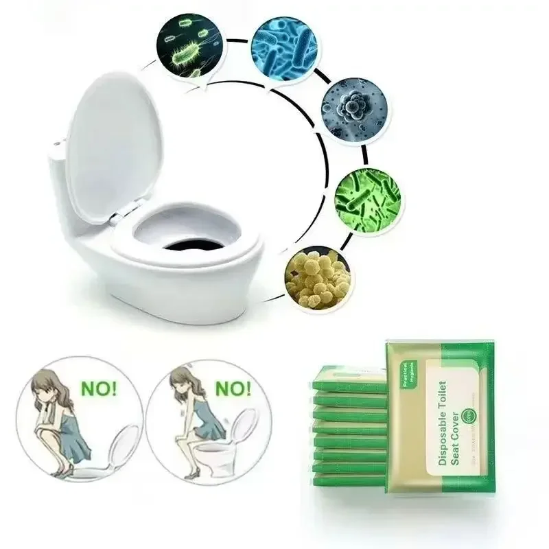 10-300pcs Disposable Toilet Se - đánh giá và giá Portable Camp Toilet