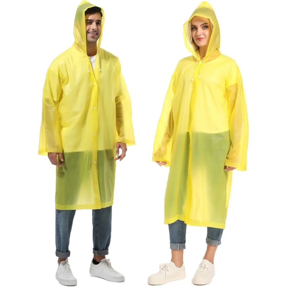 1/2PCS Compact Reusable Rain  - đánh giá và giá Camping Rain Poncho